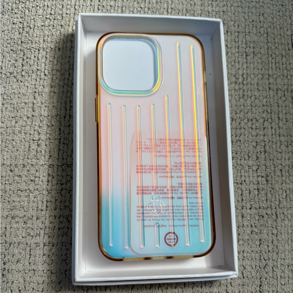 RIMOWA Iridesc Case for iPhone 15 Pro Max